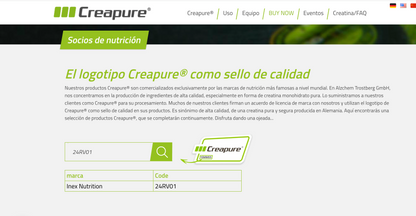 Creatina 300 g Creapure - Inex Nutrition